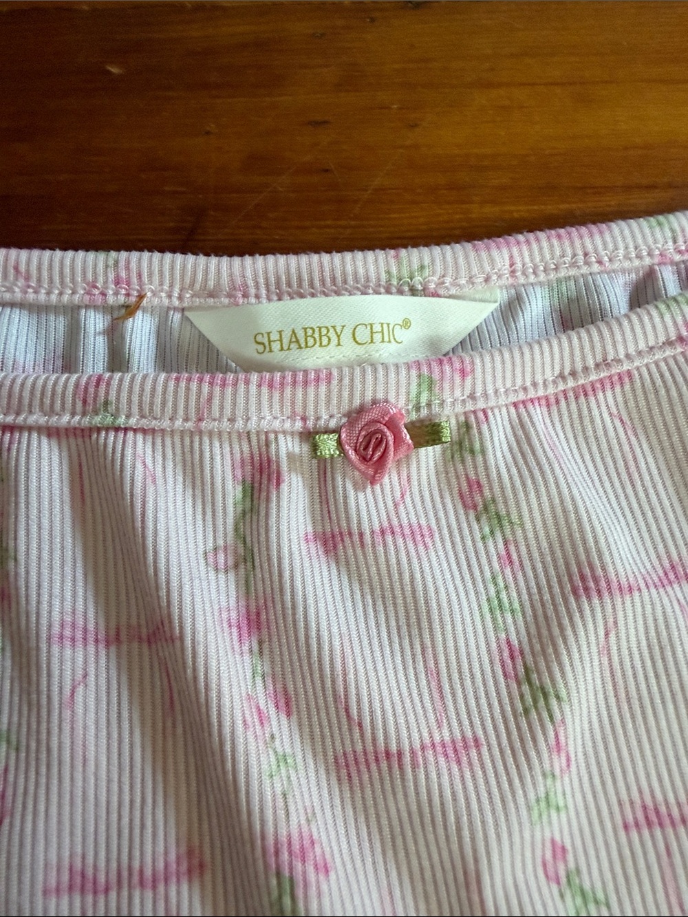 NWT Shabby Chic Floral Bow Dress
